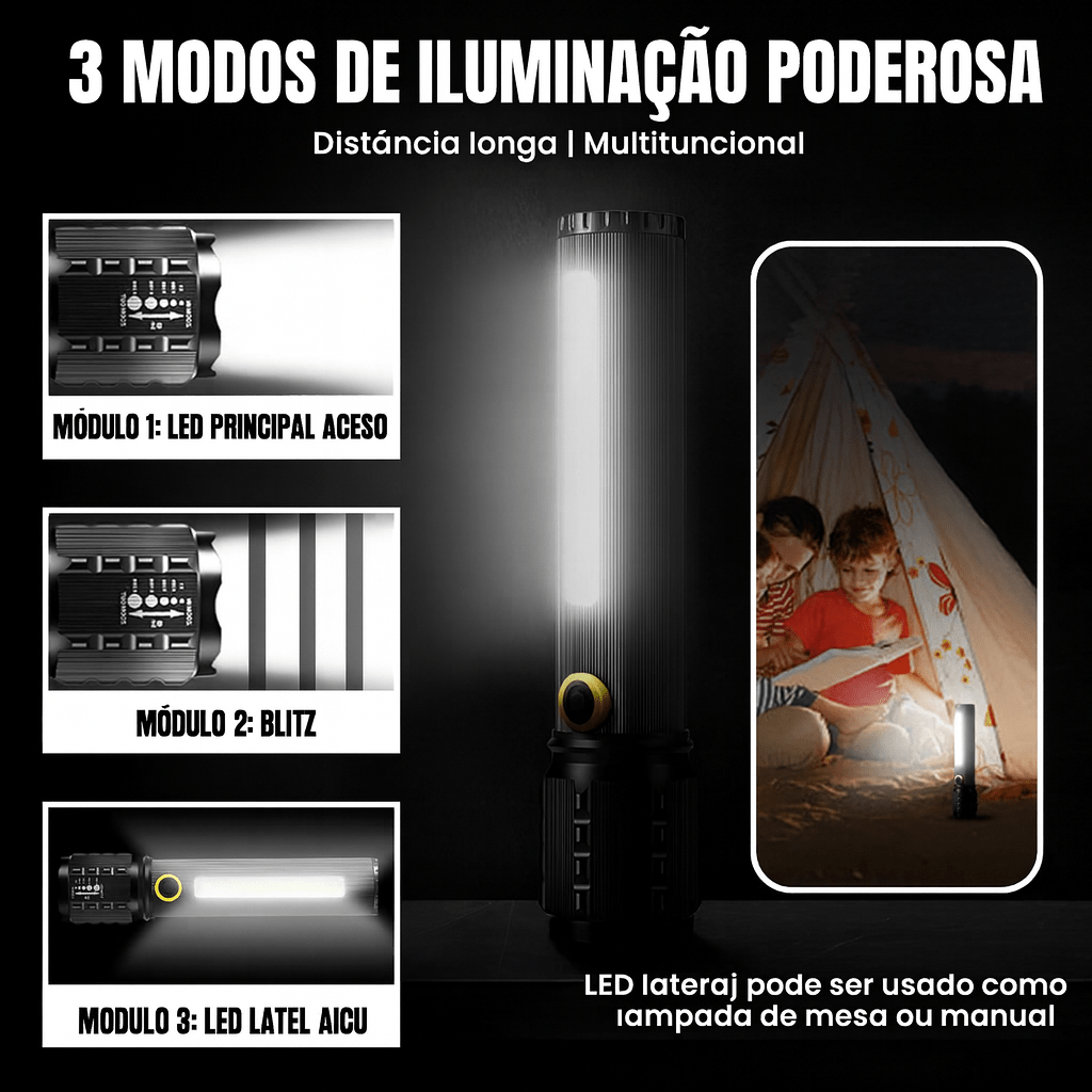 Lanterna tática LED Matrix®