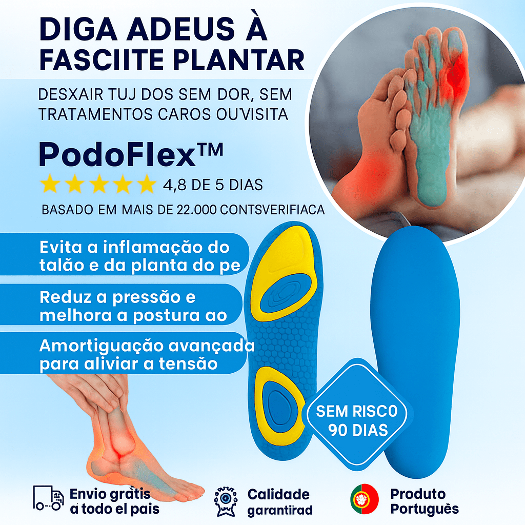 PodoFlex - Palmilhas Ortopédicas